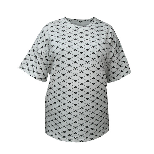 تی شرت زنانه نخ پنبه طرح میکی کد A1028