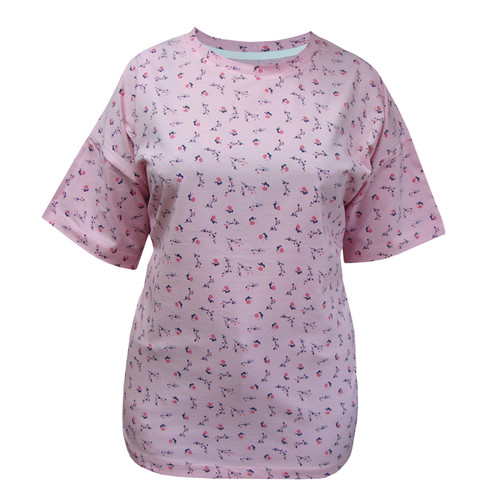 تی شرت زنانه نخ پنبه طرح سپیده کد A1038