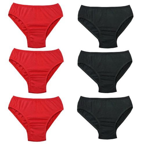 شورتکس زنانه کلاسیک مجموعه 6 عددی کد A1073