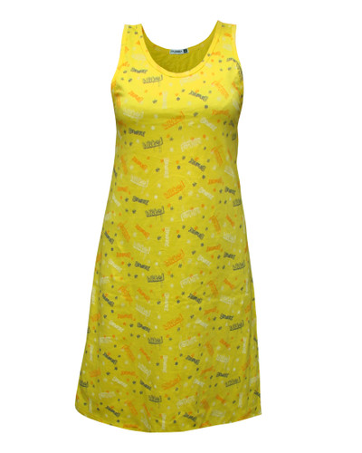 پیراهن راحتی زنانه طرح ویکی کد A1012