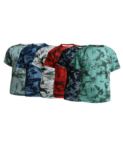 تیشرت آستین کوتاه مردانه کد A1001 عمده (حداقل سفارش 6 عدد)