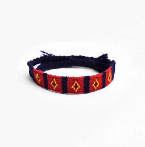 دستبند گلیمی طرح1201 کد A1082