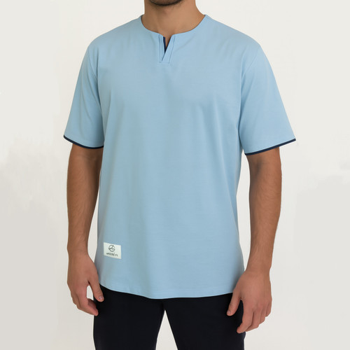 تیشرت نخ پنبه مردانه کد A1096-1