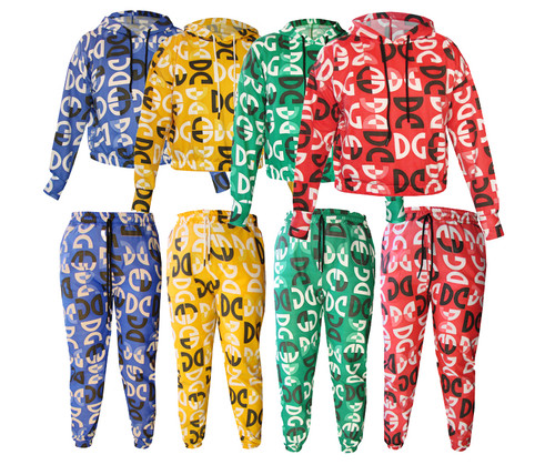 ست هودی شلوار زنانه کد A1108 عمده (حداقل سفارش 4 عدد)