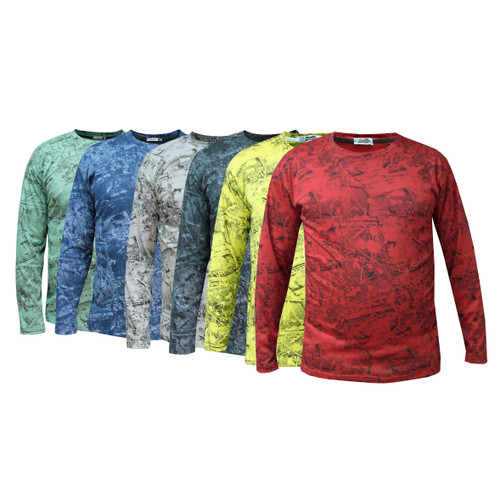 تیشرت آستین بلند مردانه طرح لی کد A1077 عمده (حداقل سفارش 6 عدد)